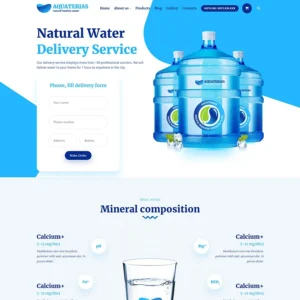 Website công ty nước tinh khiết đóng chai