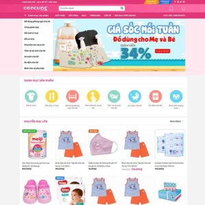 Website bách hóa shop 04