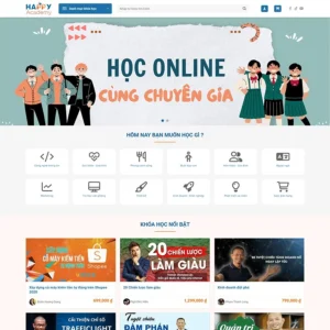 Website bán khóa học