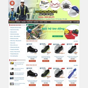Website bán đồ bảo hộ lao động 02
