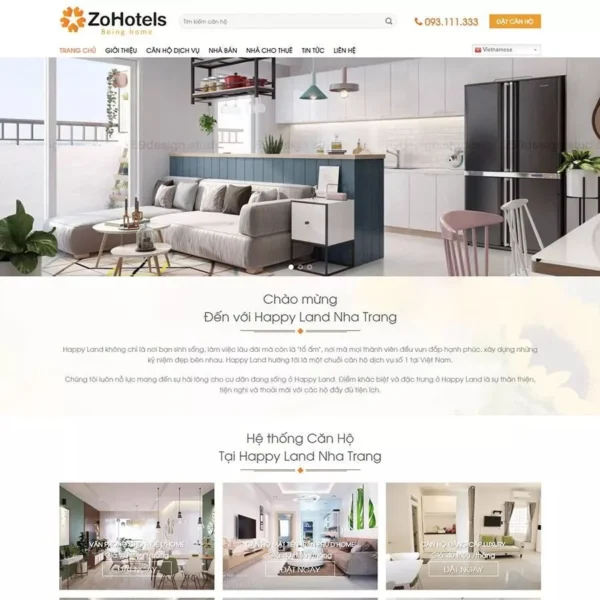 Website bất động sản 11