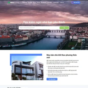 Website bất động sản 13