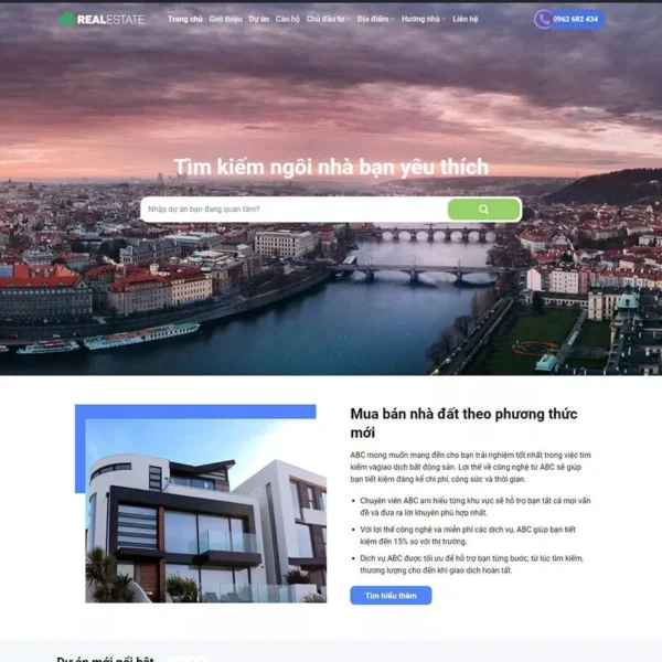Website bất động sản 13