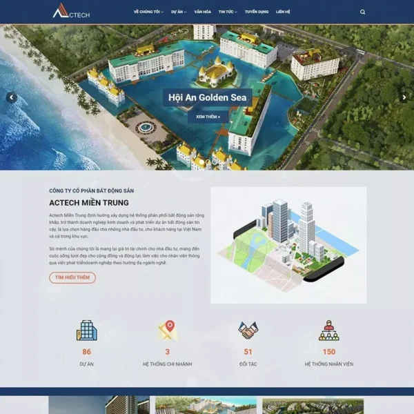 Website bất động sản 14