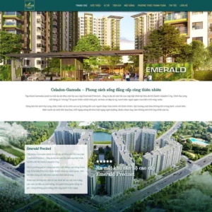 Website landing page bất động sản 02