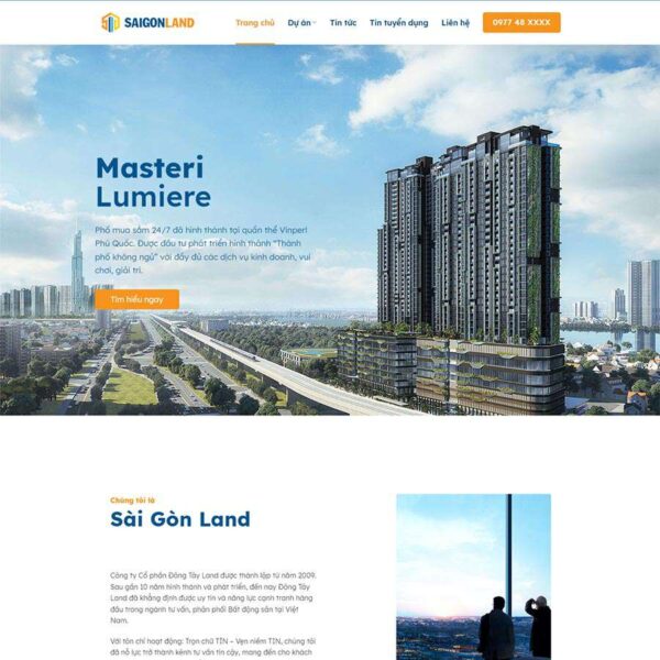 Website bất động sản 25