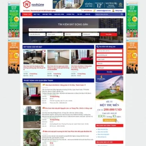 Website bất động sản 38