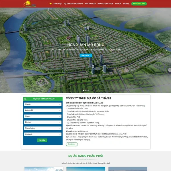 Website bất động sản 47