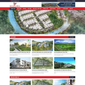Website bất động sản 07