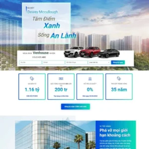 Website Landing page bất động sản 10