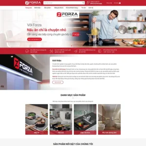 Website bán bếp từ, bếp hồng ngoại 02