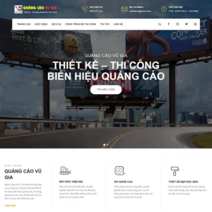 Website làm biển quảng cáo 02