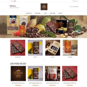 Website bán cafe 02