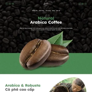 Website bán cafe 04