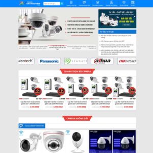 Website Shop bán camera 03