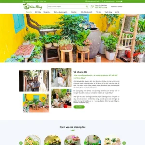 Website bán cây xanh, tiểu cảnh 03