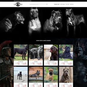 Website bán chó săn
