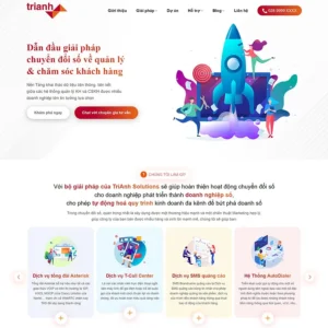 Website dịch vụ chuyển đổi số doanh nghiệp