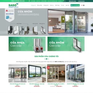 Website công ty nhôm kính 01