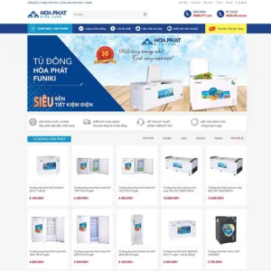 Website điện lạnh 03
