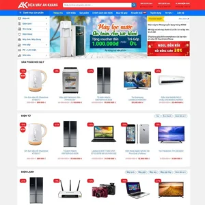 Website điện máy 07
