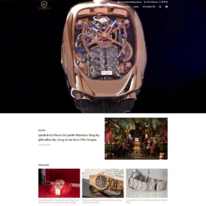 Website bán đồng hồ cao cấp 02