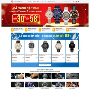 Website bán đồng hồ 04