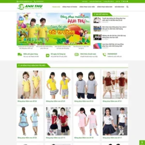 Website dịch vụ đồng phục