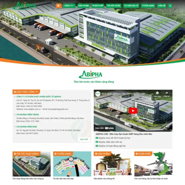 Website dược phẩm 07