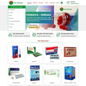 Website dược phẩm 09