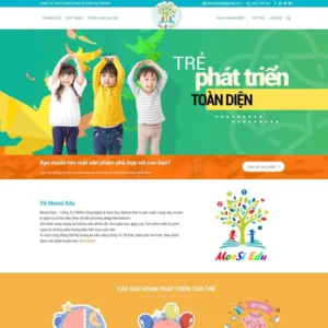 Website bán đồ chơi, thiết bị giáo dục cho trẻ
