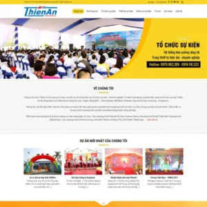 Website công ty tổ chức sự kiện 06