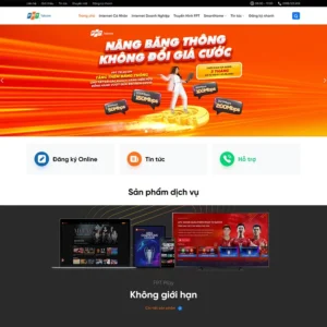 Website dịch vụ FPT