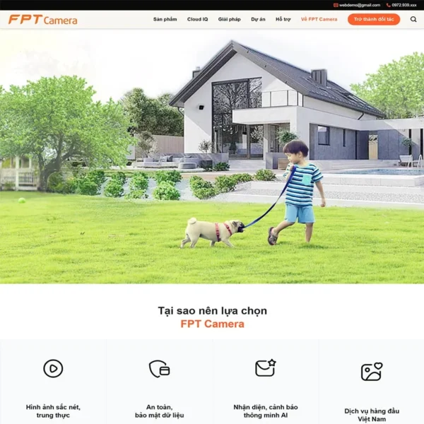 Website bán camera FPT