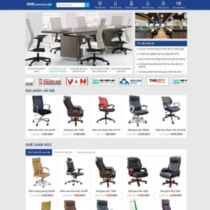 Website bán ghế văn phòng