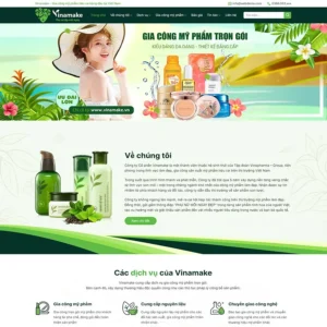 Website gia công mỹ phẩm 2
