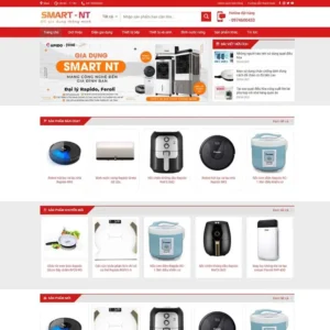 Website bán thiết bị gia dụng, đồ điện