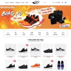 Website bán giày thể thao