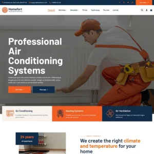 Website công ty dịch vụ điện nước