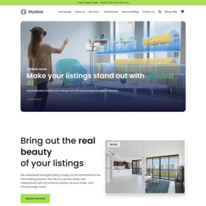 Website công ty giải pháp không gian ảo