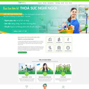 Website dịch vụ giúp việc nhà
