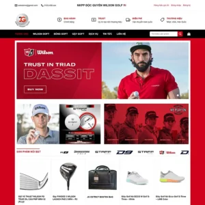 Website bán phụ kiện chơi Golf