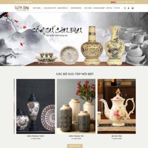 Website bán gốm sứ 02