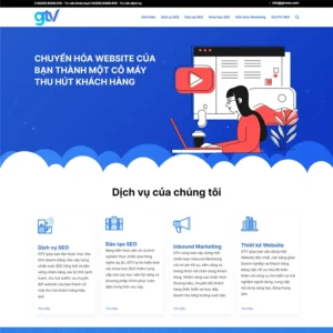 Website công ty dịch vụ SEO