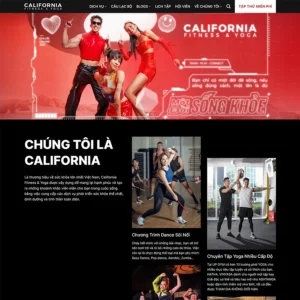 Website trung tâm thể hình – phòng tập gym 04