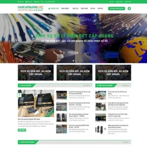Website dịch vụ hàn cáp quang