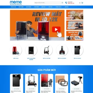 Website bán máy in 3D