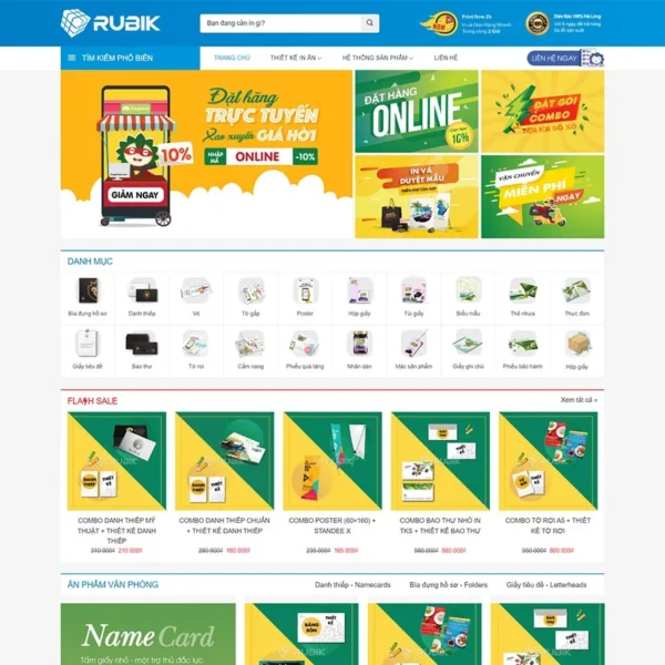 Website công ty in ấn 04