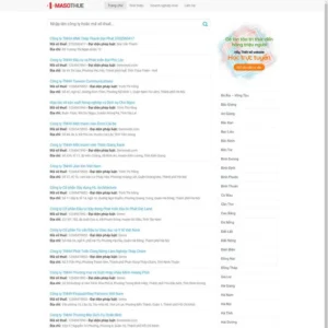Website tra cứu mã số thuế