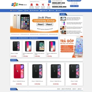 Website bán iphone